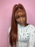 :20” Ginger/BROWN COLOR BODY WAVE 13X4 LACE FRONT WIG Eayon
